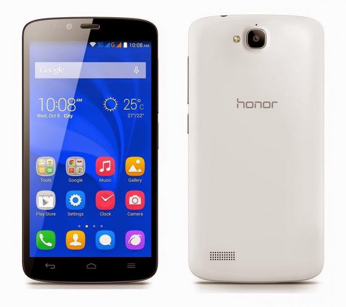 الهاتف الذكي Huawei Honor 3C Lite: استعراض والأوصاف والمواصفات