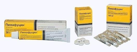 عقار "Pimafucin" (أقراص). تعليمات